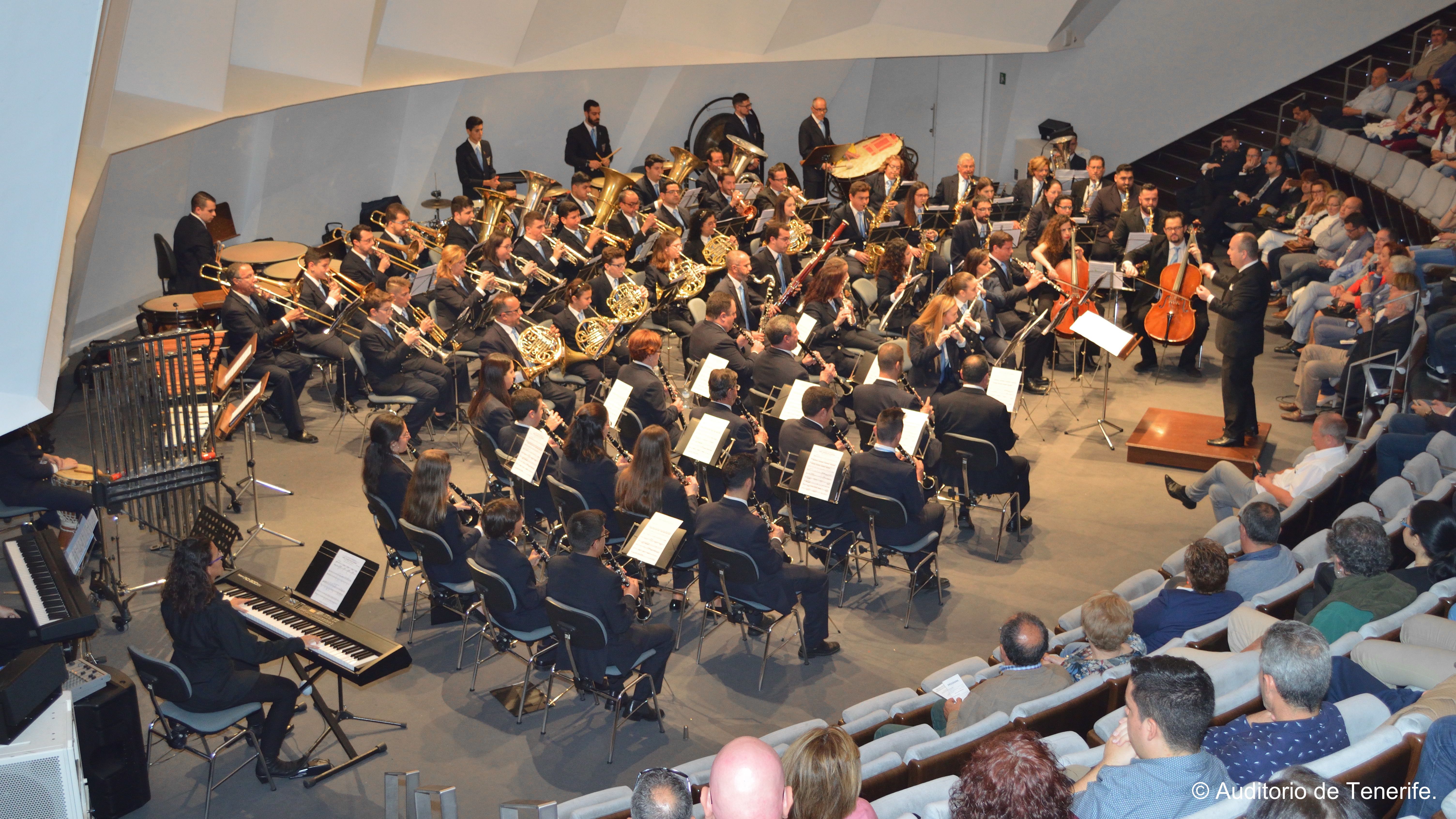 Las Bandas De Arafo El Rosario Y San Andres Protagonizan La Segunda Cita De Primavera Musical Auditorio De Tenerife